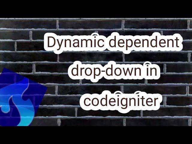 Dynamic dependent select box in codeigniter using ajax