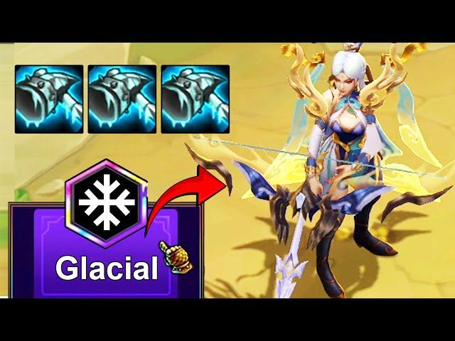 Glacial on Sniper Ashe SNIPING every one TFT set 11