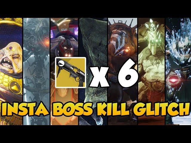 INSTA KILL RAID BOSSES - Witherhoard vs All Raid Bosses [Destiny 2]