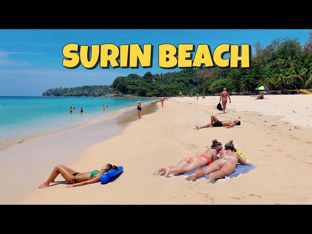 【 4K】Phuket, Surin Beach, Thailand - The Ultimate Luxury Beach Experience