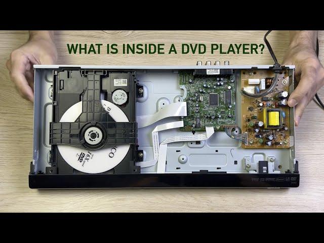 What is inside a DVD player?