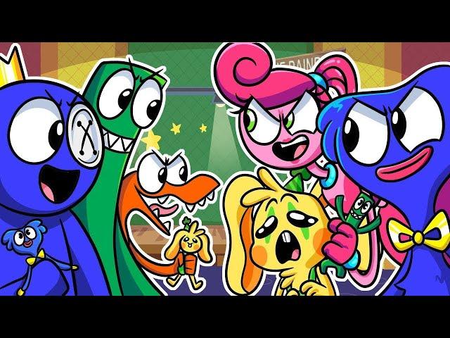 РАДУЖНЫЕ ДРУЗЬЯ - КТО КРУЧЕ?! | Poppy Playtime/Rainbow Friends - Анимации на русском