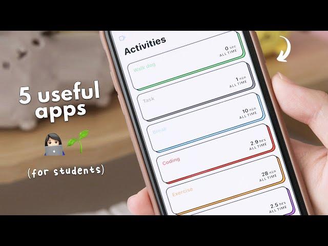 5 useful apps for students ️