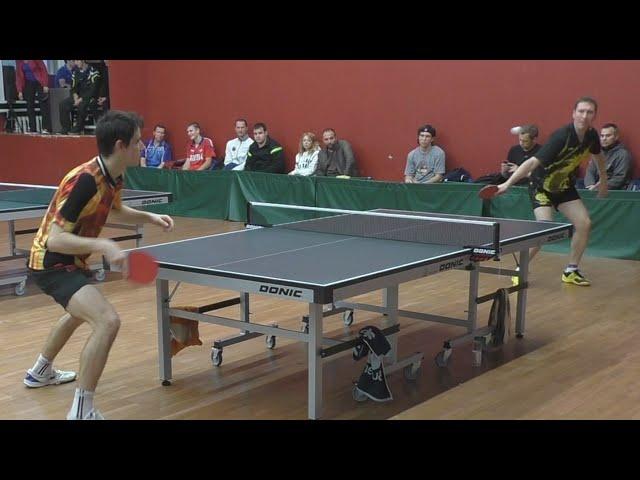 Илья ШАМИН vs Роман БОРТНИКОВ, Турнир Master Open, Настольный теннис, Table Tennis