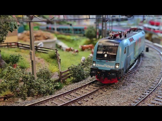 H0 Modelleisenbahn - Fahrvideo April 2023