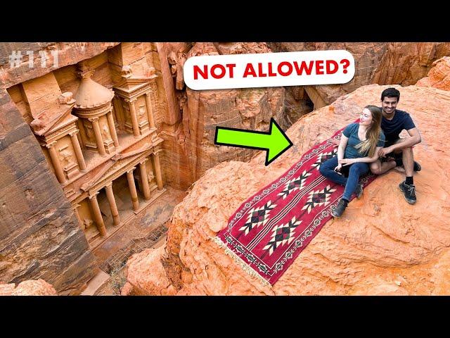 Inside the Lost City of Petra! (2nd WONDER OF WORLD)