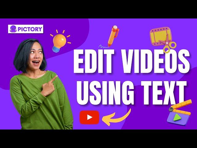 Edit Your Videos With Text Using Pictory!