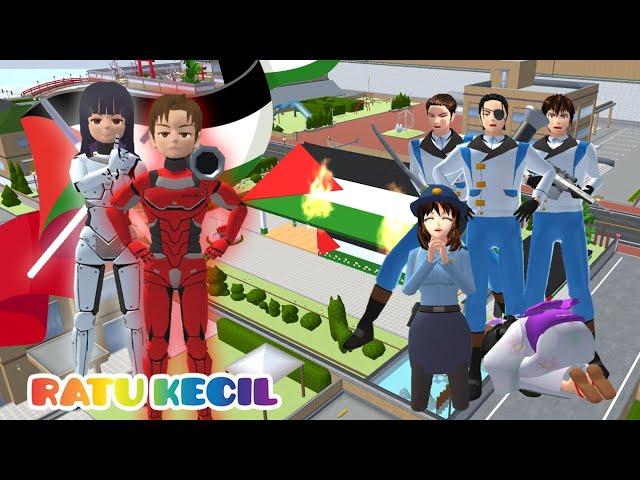 Yuta dan Mio menjadi robot selamatkan kota sakura dari tentara jahat #sakuraschoolsimulator #sakura