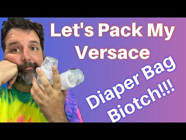 Best Luxury Diaper Bag | Versace | Ed Braun