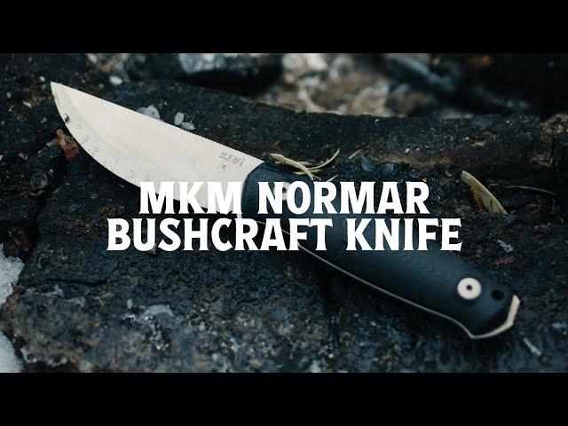 New Bushcraft Knife. MKM Normar Knives and Tools Exclusive First Look