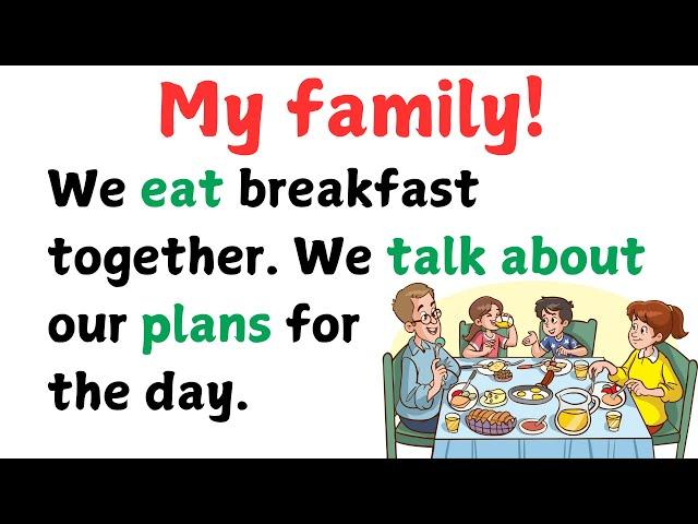 My Family | English Listening Skills - Speaking Skills Everyday - Kiwi English