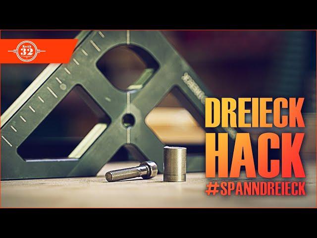 Dreieck Hack Nummer eins - Modifiziere dein #Spanndreieck für deine Bedürfnisse