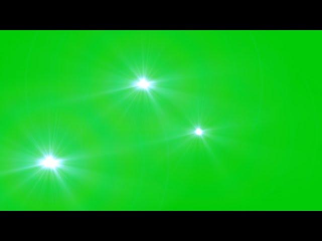 Green screen flash light random sparks/no copyright