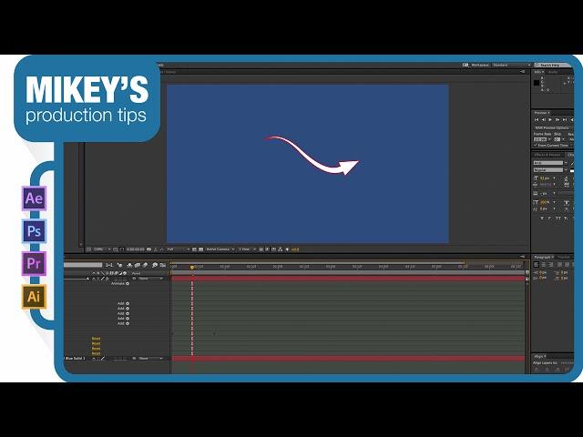 Make arrows in After Effects FREE Preset