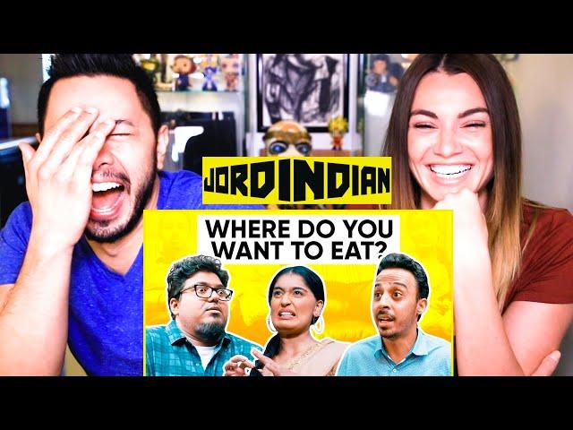 JORDINDIAN | Where Do You Want To Eat | Reaction | Jaby Koay