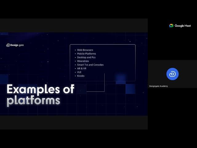 Designgate UIUX Live Session Stream 4 (Platforms and Industries)