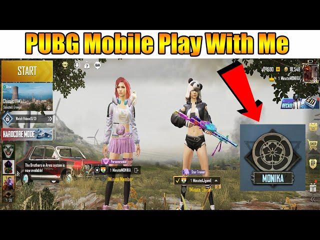 PUBG Mobile | Play PUBG With 1-Minute MONIKA