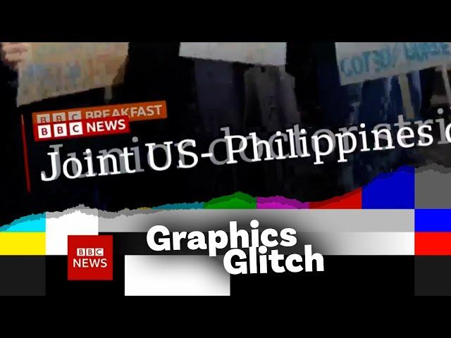 BBC blooper: Graphics invade another channel