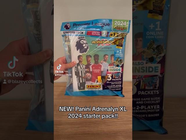 NEW! Panini Adrenalyn XL 2023/24 starter pack opening! In 60 seconds!