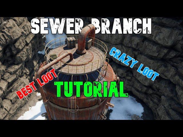 How to PROPERLY do Sewer Branch - Rust 2021