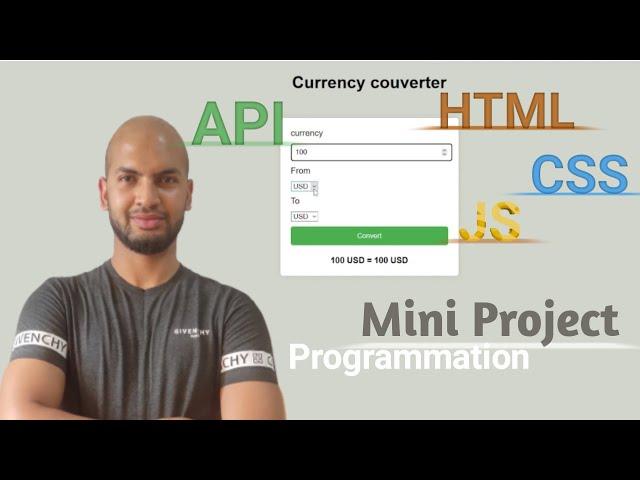 Build A Currency Converter App in HTML CSS & JavaScript