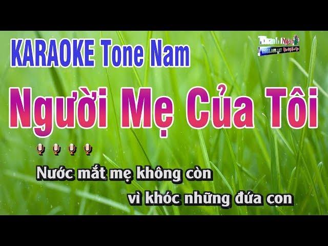 Người Mẹ Của Tôi Karaoke | Beat Chất Lượng Cao | Nhạc Sống Thanh Ngân