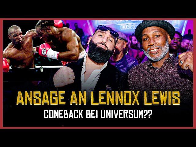 ANSAGE AN LENNOX LEWIS COMEBACK BEI UNIVERSUM  | SINAN-G STREAM HIGHLIGHTS