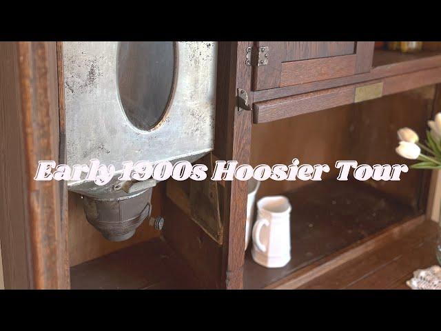 Vintage, Early 1900s Hoosier + Tour || Thrift, Vintage Farmhouse Decor