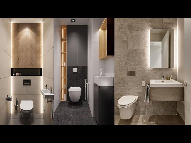 50 Elegant Small Powder Room Ideas | Contemporary Powder Room Design Ideas