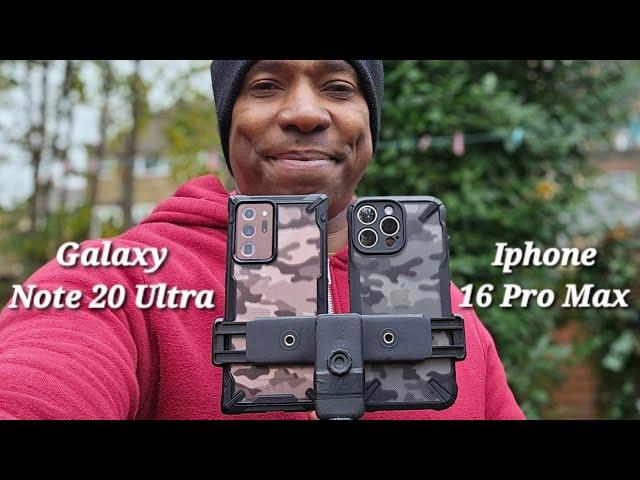 Iphone 16 Pro Max vs Galaxy Note 20 Ultra Camera Test. You won't believe some of the results!!