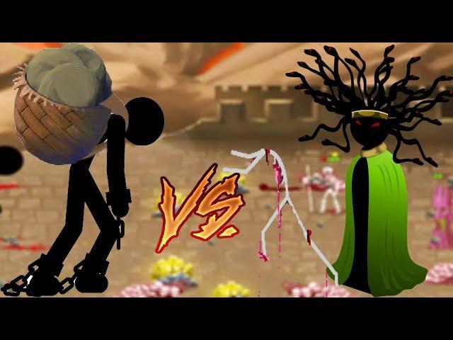 Stick War 2 - (Insane) Spearton, Giants Vs Medusa