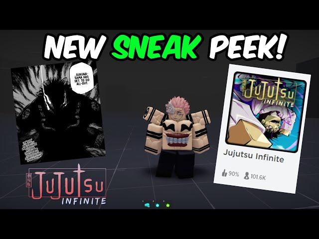 JUJUTSU INFINITE NEW SNEAK PEAK (HEIAN ERA SUKUNA)