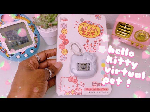 Hello Kitty Tamagotchi Unboxing & Gameplay 