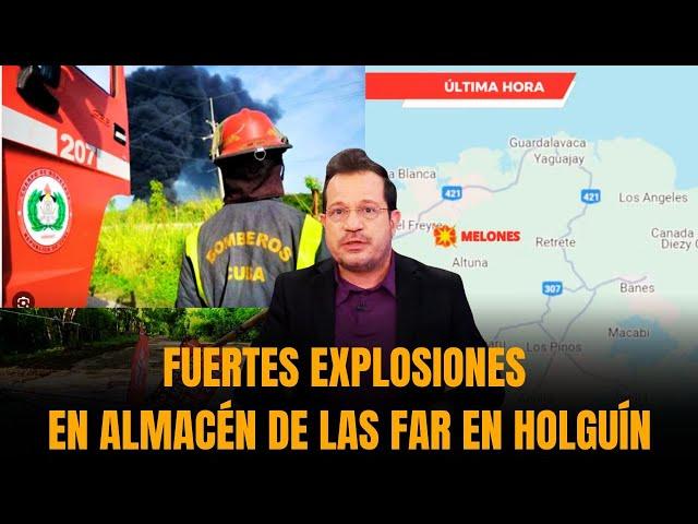 URGENTE: Al menos 9 soldados y 4 oficiales desaparecidos por explosión en Holguín