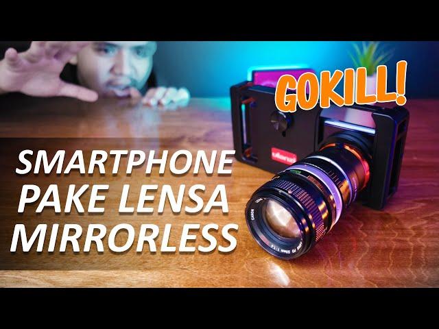 Smartphone Bisa Pake Lensa Kamera Mirrorless???!!! Ulanzi Dof Adapter