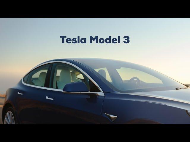 Photographing a 2020 Tesla Model 3