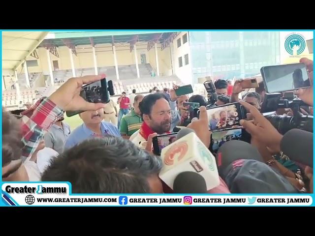 G Krishna Reddy Live from MAM Stadium | Greater Jammu