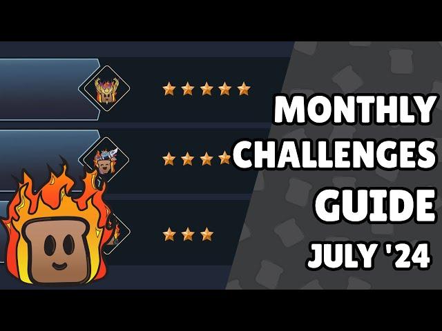Monthly Challenges Guide | July 2024 | Path of Champions