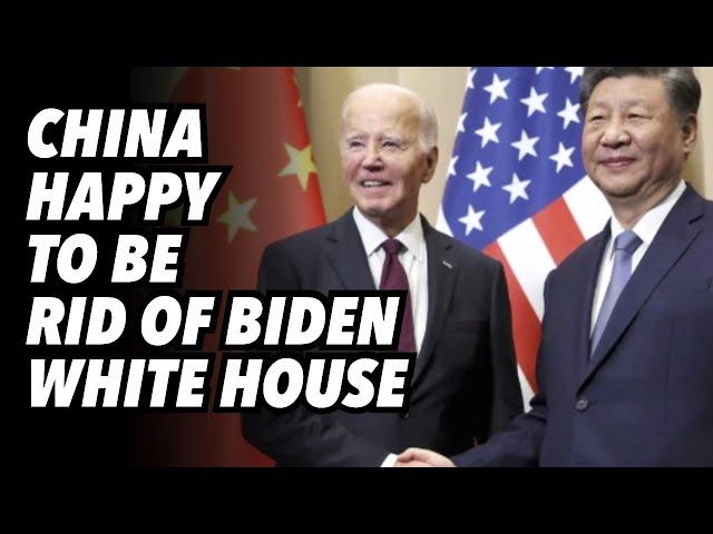 China happy to be rid of Biden White House