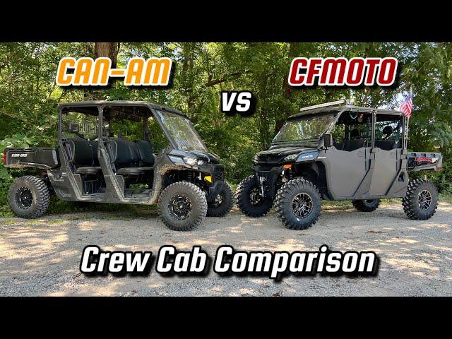 CFMOTO UFORCE 1000 vs Canam Defender HD10 Comparison & Walk Around