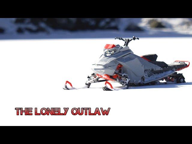 The Lonely Outlaw - Stunning RC Snowmobile on a Frozen Lake