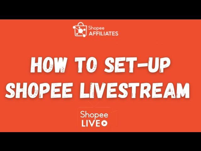 How to set up Shopee Livestream | My likes | Shopee live | Shopee Affiliate