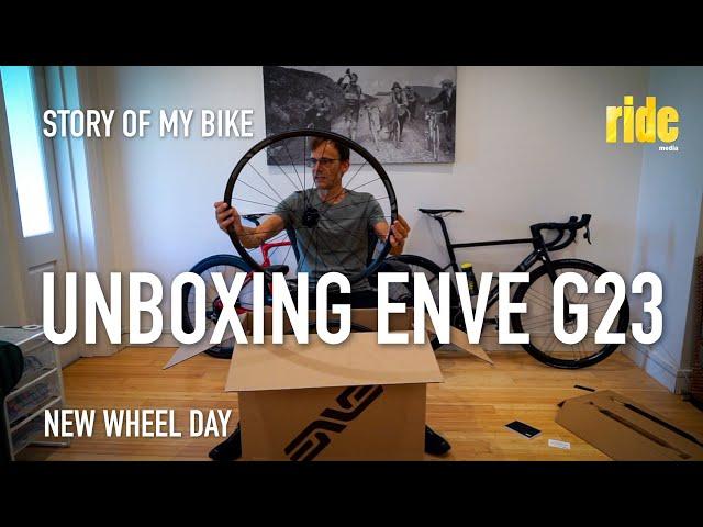 Unboxing ENVE G23 wheelset (part 1 of a series) #StoryOfMyBike #ridemedia