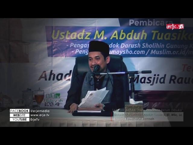 "Gagal Nikah Karna Mahar Terlalu Tinggi"- Ustadz Muhammad Abduh Tuasikal,ST,MSc