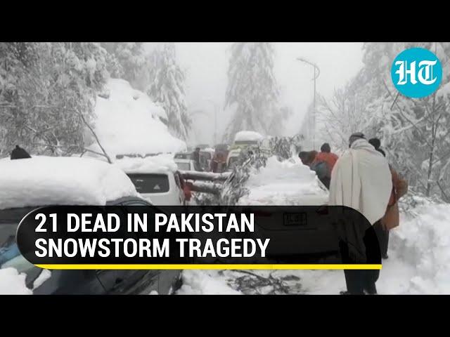 'Cars buried under 3-foot of snow': Viral videos show jams, cars trapped under heavy snowfall