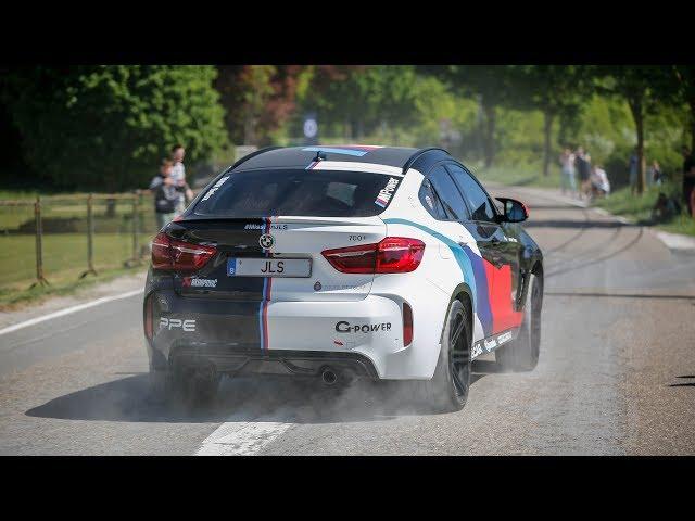 700HP BMW X6M w/ Akrapovic Exhaust - LOUD Pops and Bangs, Revs, Accelerations & Launch Control !