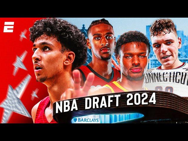 2024 NBA Draft Round 1 on ESPN: Live reaction to every pick & trade | Hoop Collective 