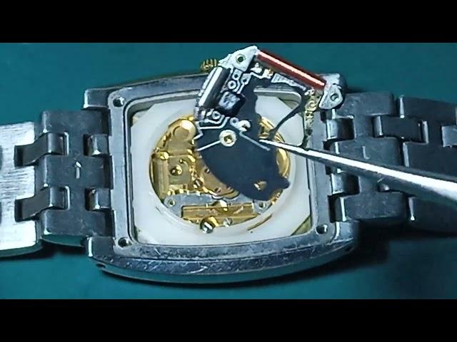 howt to change cercuit  eta 256.111  256.041 swiss made quartz movement