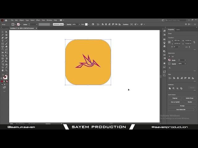 How to apply and remove crop mark in Adobe illustrator 2021||Saye production ||