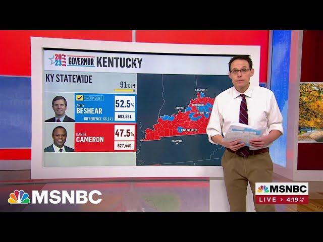 Steve Kornacki: Beshear won in counties where Trump won in 2020